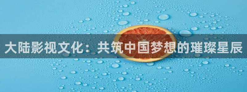 蓝莓酒的制作方法视频：大陆影视文化：共筑中国梦想的璀璨星辰
