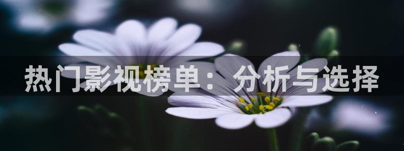 蓝莓视频成长：热门影视榜单：分析与选择